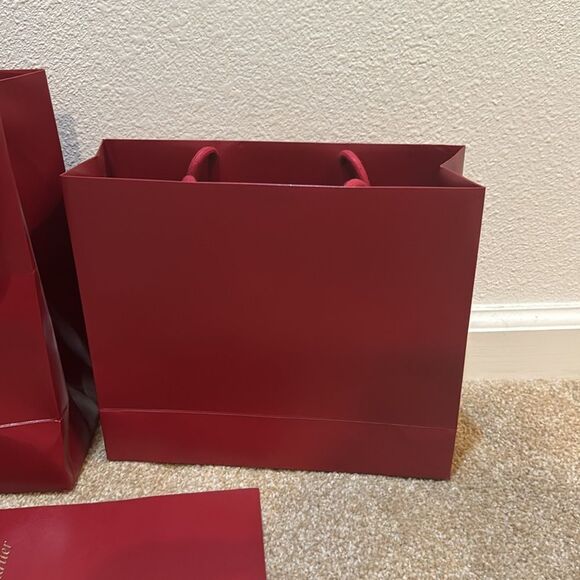 Cartier Authentic Designer Paper Bag with receipt holders - Picture 7 of 9